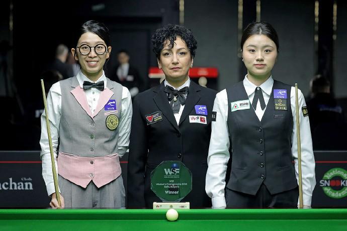 MK体育-白雨露夺得WSF女子锦标赛冠军，首次登上世界第一